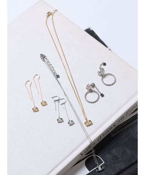 GYDA（ジェイダ）の「JEYSUSシンメトリーGGチェーンネックレス（ネックレス・レディース・シルバー/ゴールド・FREE）」の9枚目の写真