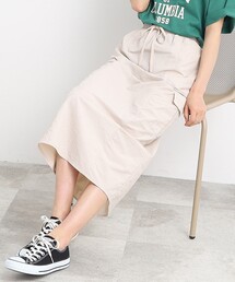 Cutie Blonde | リラックスナイロンカーゴスカート(スカート)