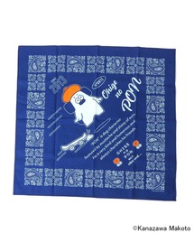 【おひげのポン】コラボバンダナハンカチ