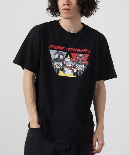 3018新仮面ライダー✖️サンリオキャラクターTシャツ