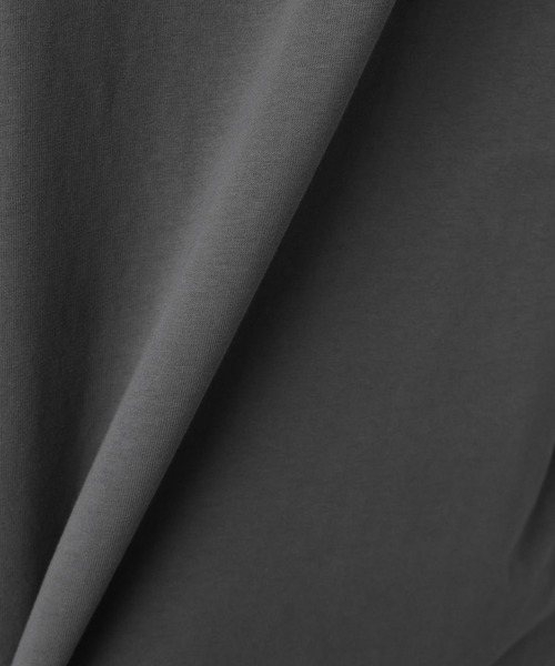 A part by（アパートバイ）の「ボックススリーブプルオーバー（Tシャツ/カットソー・レディース・チャコールグレー/ブラック/オフホワイト・FREE）」の22枚目の写真