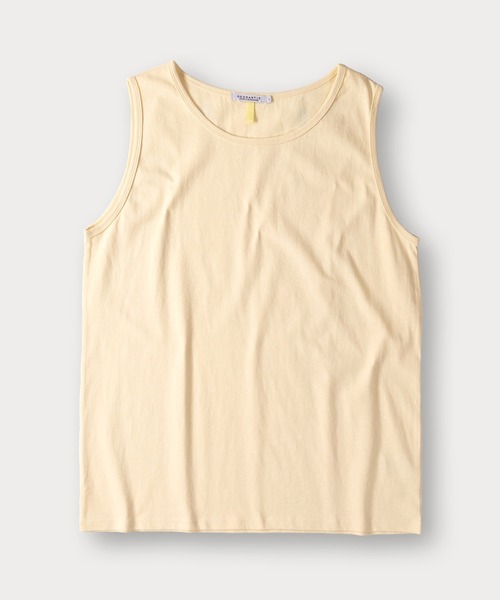 SlashDate（スラッシュデイト）の「【0】オーバーサイズノースリーブTシャツ（タンクトップ・メンズ・ブラック/グレー/ホワイト/ライトグリーン/イエロー・M/L/XL）」の9枚目の写真