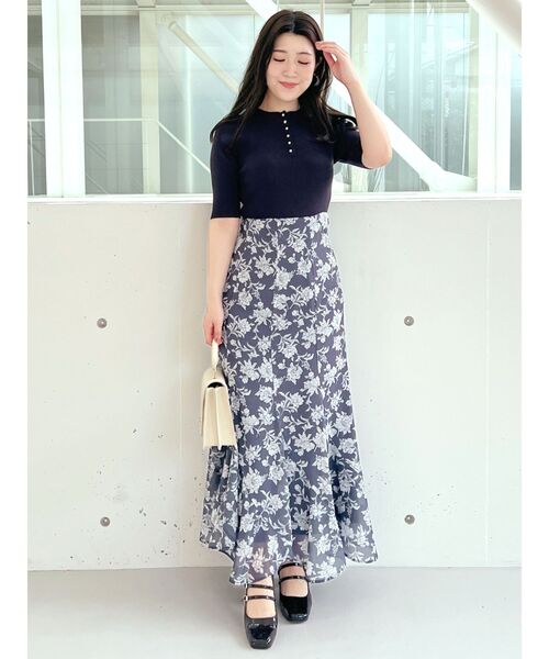 MERCURYDUO（マーキュリーデュオ）の「2WAYリボンカットアウトニット（ニット/セーター・レディース・ブラック/オフホワイト/ダークブラウン/レッド・FREE）」の13枚目の写真