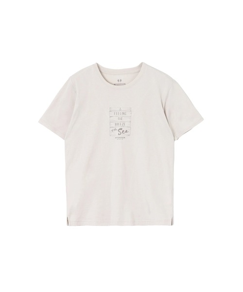 McGREGOR(マックレガー)の「天竺アートボードプリントT(Tシャツ/カットソー・レディース・ネイビー/オレンジ/サンドグレー・L/M)」の10枚目の写真