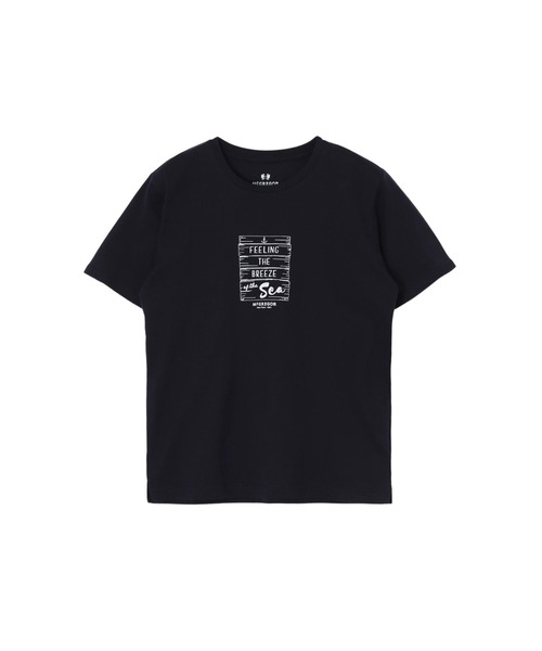 McGREGOR(マックレガー)の「天竺アートボードプリントT(Tシャツ/カットソー・レディース・ネイビー/オレンジ/サンドグレー・L/M)」の11枚目の写真