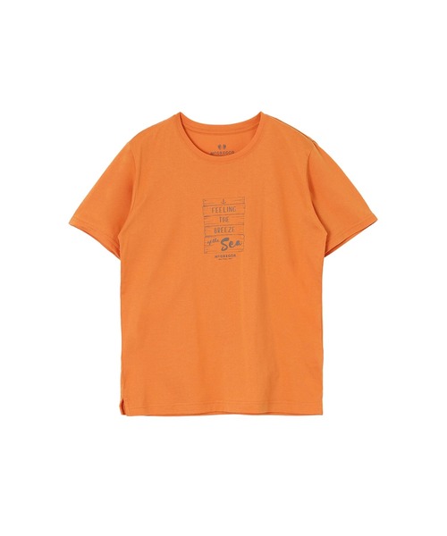McGREGOR(マックレガー)の「天竺アートボードプリントT(Tシャツ/カットソー・レディース・ネイビー/オレンジ/サンドグレー・L/M)」の12枚目の写真