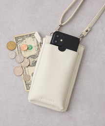 Actually | フェイクレザー お財布モバイルショルダー(ショルダーバッグ)
