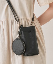 Actually | フェイクレザー お財布モバイルショルダー(ショルダーバッグ)