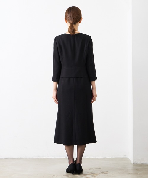 喪服・礼服】ハイクラス ノーカラージャケット・前開き