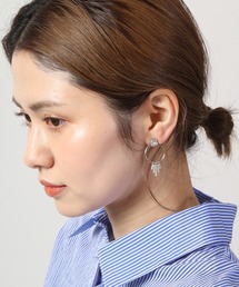 PEONY / DAISY 　ラインストーンデザインピアス