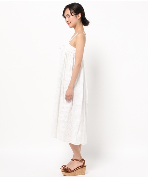 La TOTALITE（ラトータリテ）の「アンティークレース2WAY スカート。（スカート・レディース・ホワイト/ブラック・FREE）」の4枚目の写真