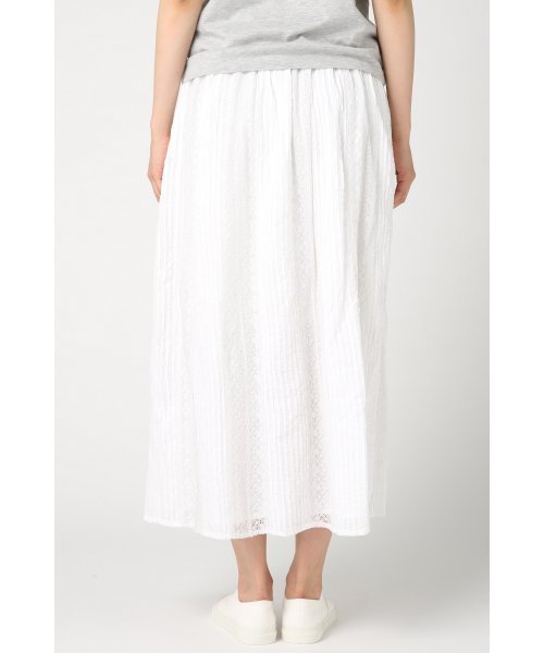 La TOTALITE（ラトータリテ）の「アンティークレース2WAY スカート。（スカート・レディース・ホワイト/ブラック・FREE）」の16枚目の写真