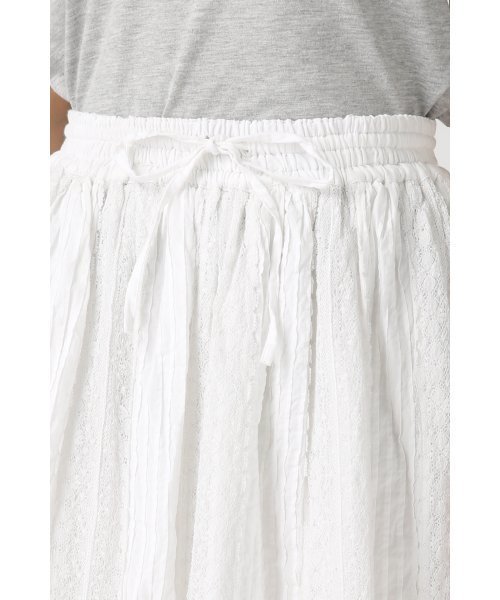 La TOTALITE（ラトータリテ）の「アンティークレース2WAY スカート。（スカート・レディース・ホワイト/ブラック・FREE）」の17枚目の写真