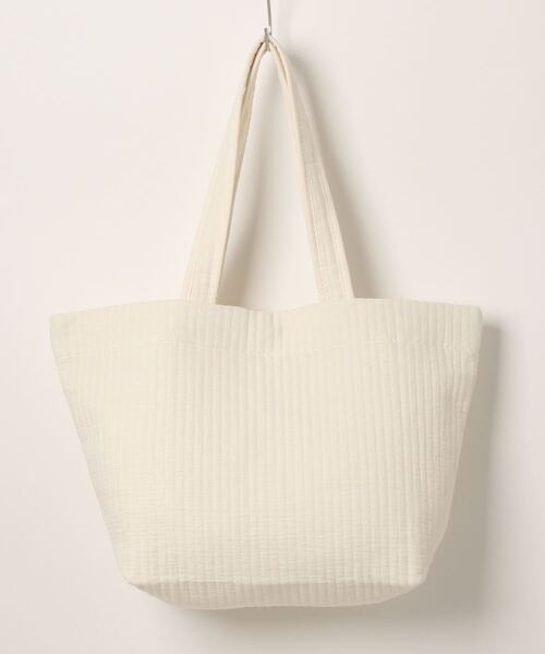 KOBE LETTUCE（コウベレタス）の「Nubesラージトートバッグ（トートバッグ・レディース・ピンク/ベージュ/ミント/アイボリー/チャコールグレー・FREE）」の2枚目の写真