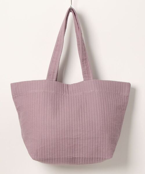 KOBE LETTUCE（コウベレタス）の「Nubesラージトートバッグ（トートバッグ・レディース・ピンク/ベージュ/ミント/アイボリー/チャコールグレー・FREE）」の11枚目の写真