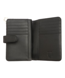 ミユ MARY QUANT ブラック 二つ折り財布　ドットエンボス ミユ MARY QUANT ブラック 二つ折り財布 ドットエンボス ミユ様