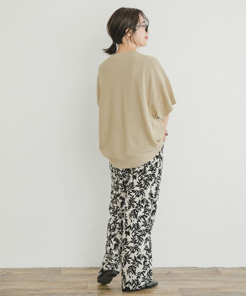 ITEMS URBANRESEARCH（アイテムズ アーバンリサーチ）の「ニットTシャツ（ニット/セーター・レディース・グレー/オレンジ/グレー系その他・FREE）」の12枚目の写真