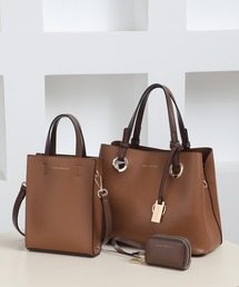 style code（スタイルコード）の「【MERCURYDUO/マーキュリーデュオ】限定3点セット　①キーリング付両アオリハンドバッグ、②縦長ショルダーバッグパスポート入れ、③Wファスナースマートキーケース（ビジネスバッグ）」