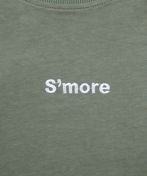 S'more(スモア)の「2WAY REMOVABLE SLEEVE COTTON CREW NECK BIG S/S T-SHIRT (SS)(Tシャツ/カットソー・レディース・ブラウン/グリーン・MEDIUM/SMALL/LARGE)」の18枚目の写真