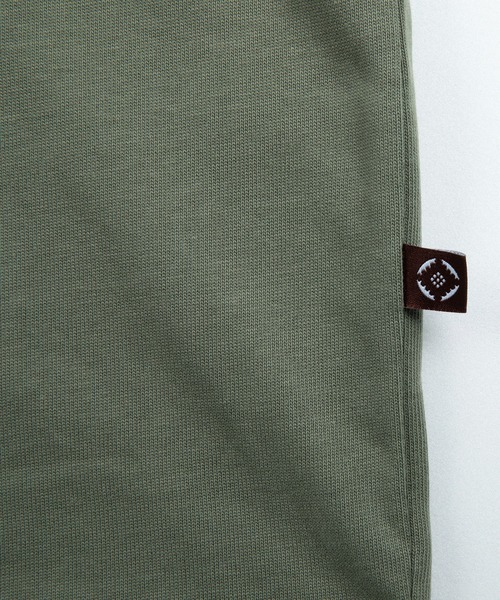 S'more(スモア)の「2WAY REMOVABLE SLEEVE COTTON CREW NECK BIG S/S T-SHIRT (SS)(Tシャツ/カットソー・レディース・ブラウン/グリーン・MEDIUM/SMALL/LARGE)」の19枚目の写真