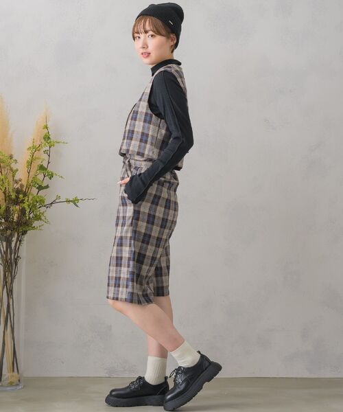 RETRO GIRL(レトロガール)の「ショートベスト(ベスト・レディース・ブラック/ナチュラル/ブラウン系その他2/ダークグレー・FREE)」の19枚目の写真