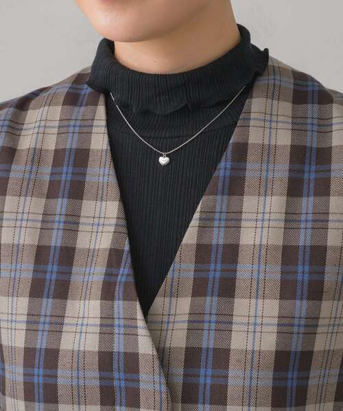 RETRO GIRL(レトロガール)の「ショートベスト(ベスト・レディース・ブラック/ナチュラル/ブラウン系その他2/ダークグレー・FREE)」の7枚目の写真