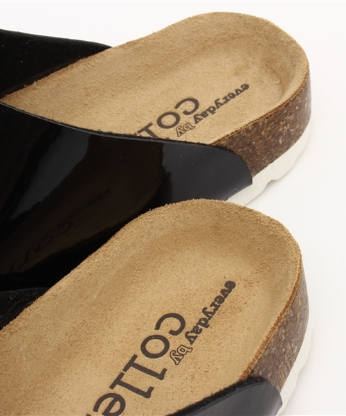 collex（コレックス）の「フットベットサンダル（サンダル・レディース・ブラック/ネイビー/ホワイト・MEDIUM/SMALL）」の11枚目の写真