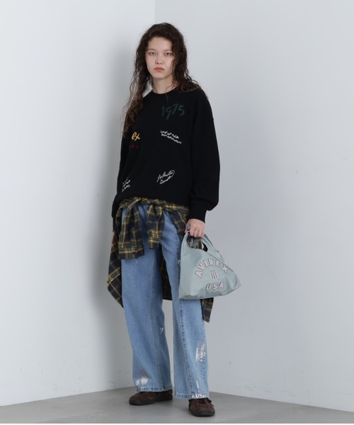 AVIREX（アヴィレックス）の「《直営店限定》SIGNATURE MINI SHOULDER BAG/シグネチャーロゴ ミニショルダーバッグ（ショルダーバッグ・レディース・オリーブ/ベージュ/ブラック/グリーン/チャコールグレー/ミント/ラベンダー・FREE/F）」の22枚目の写真