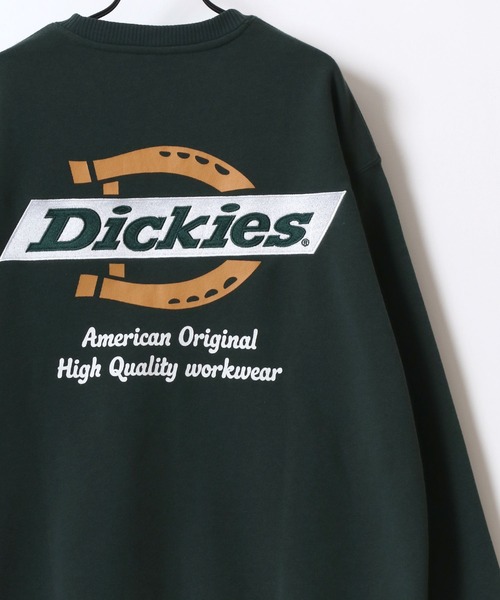 Dickies(ディッキーズ)の「Dickies/ディッキーズ 別注 オーバーサイズ 裏起毛 ロゴ バックプリント ワンポイント刺繍 スウェット トレーナー/長袖 トップス プルオーバー/レディース メンズ(スウェット・メンズ・グレー系その他/ダークグリーン/ブラック/ブルー系その他/ホワイト/アッシュグレー/ホワイト系その他/ブラック系その他/ブラック系その他2/ホワイト系その他2/グレー系その他2/ブラウン系その他/ブラウン/ネイビー・L/XL/M)」の22枚目の写真