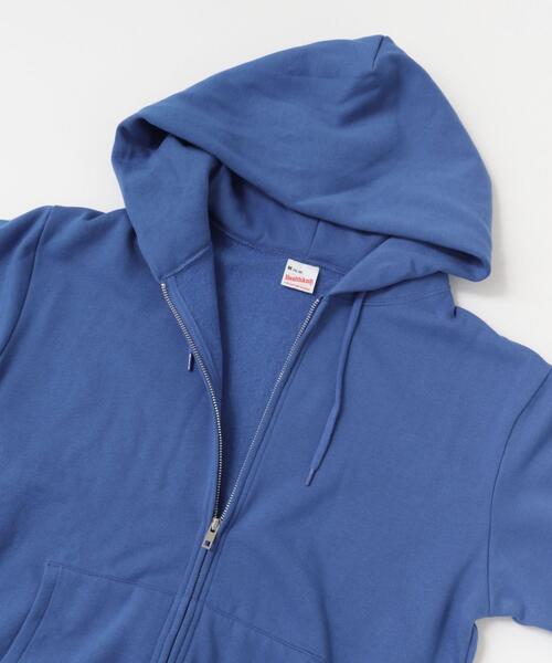 Healthknit（ヘルスニット）の「Healthknit　Classic Sweat Zip Hoodie（パーカー・メンズ・ブルー/レッド/グレー/グリーン/ブラック・LARGE/MEDIUM/X-LARGE）」の9枚目の写真