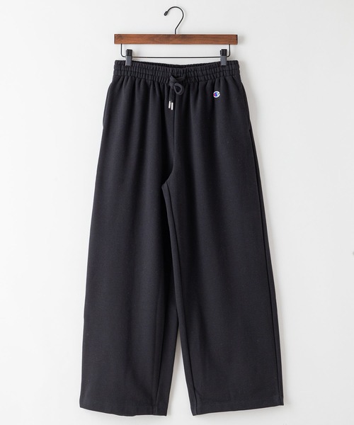 Champion(チャンピオン)の「【CHAMPION/チャンピオン】SWEAT PANT 裏起毛 スウェットパンツ ワイドパンツ CW-Y207 リサイクルポリエステル サステナブル ワイドシルエット(スウェットパンツ・レディース・ブラック/杢グレー/ベージュ・MEDIUM/LARGE)」の20枚目の写真