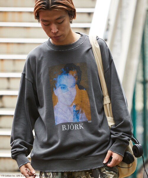 LIFE（ライフ）の「LIFE/ライフ 別注 LIFE Bjork コラージュ