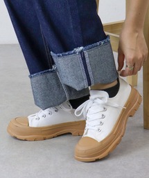 MS（エムエス）の「AAA+ /ボリュームソールキャンバススニーカー (3404)（スニーカー）」