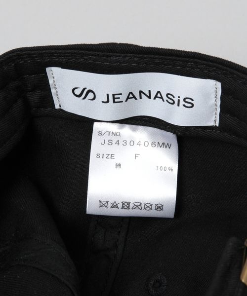 JEANASIS（ジーナシス）の「【YOGA】レタープリントキャップ/982321（キャップ・レディース・ブラック・FREE）」の8枚目の写真