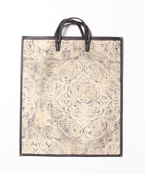 Chaos（カオス）の「Chaos(カオス)/【A VACATION】FAN トートバッグ（トートバッグ・レディース・ライトグレー・FREE）」の2枚目の写真