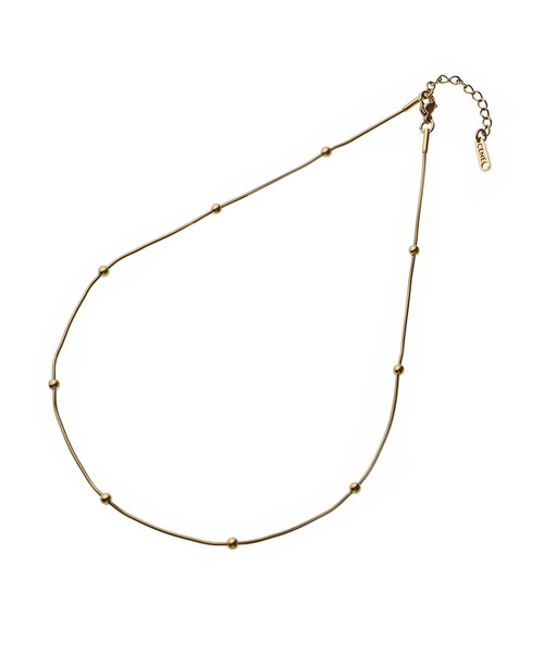 CENE(セネ)の「【CENE】セネ/ドットボールネックレス(ネックレス・レディース・シルバー/ゴールド・FREE)」の7枚目の写真