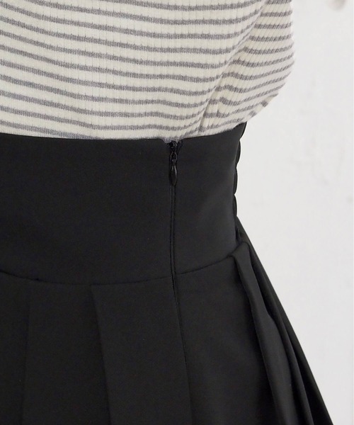 tiptop(ティップトップ)の「【2サイズ展開/web限定Sサイズあり】プリーツミニスカパン(スカート・レディース・ブラック/A/チャコールグレー・S/M)」の11枚目の写真