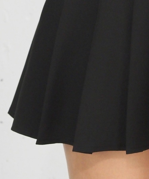 tiptop(ティップトップ)の「【2サイズ展開/web限定Sサイズあり】プリーツミニスカパン(スカート・レディース・ブラック/A/チャコールグレー・S/M)」の13枚目の写真