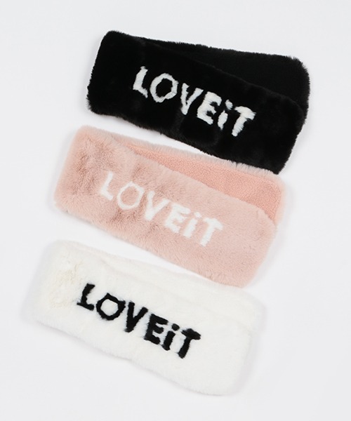 by LOVEiT(バイラビット)の「ロゴリバーシブルマフラー(マフラー・キッズ・ブラック/オフホワイト/ピンク・FREE)」の11枚目の写真