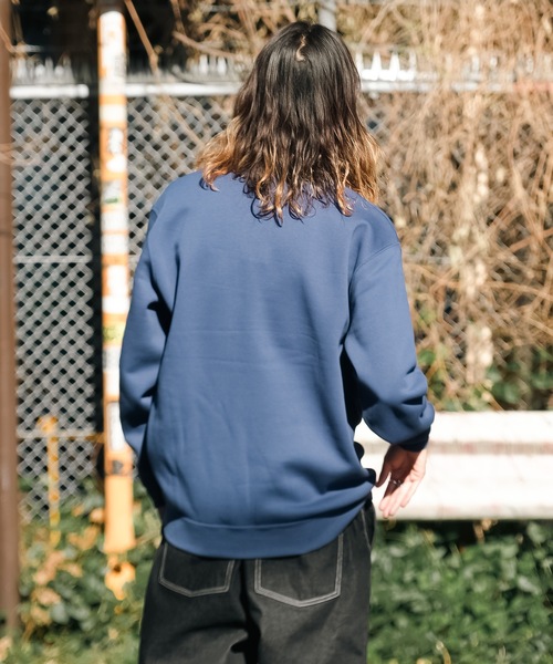 THRASHER（スラッシャー）の「【直営店限定モデル】 MICHAEL SIEBEN CREW SWEAT/スラッシャー10oz(オンス)裏起毛ヘビーウェイトスウェットトレーナー（スウェット・メンズ・アッシュグレー/インディゴブルー/ダークグリーン・X-LARGE/MEDIUM/LARGE）」の14枚目の写真