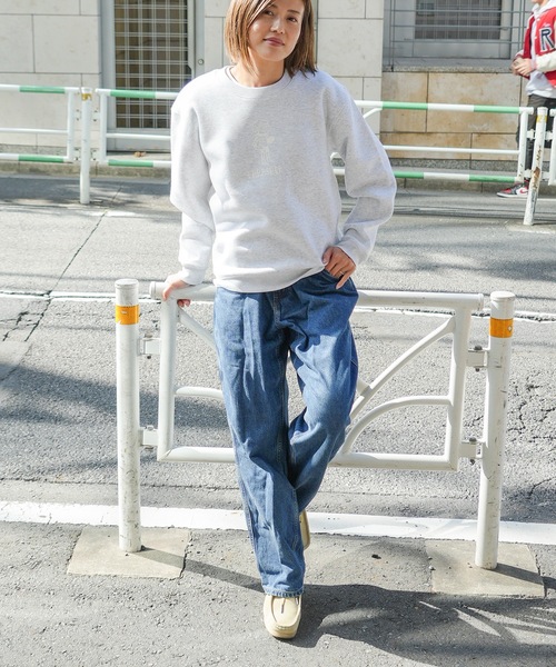 THRASHER（スラッシャー）の「【直営店限定モデル】 MICHAEL SIEBEN CREW SWEAT/スラッシャー10oz(オンス)裏起毛ヘビーウェイトスウェットトレーナー（スウェット・メンズ・アッシュグレー/インディゴブルー/ダークグリーン・X-LARGE/MEDIUM/LARGE）」の15枚目の写真