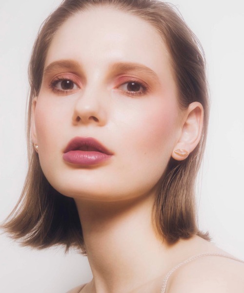 les bonbon（ルボンボン）の「【les bon bon】lip pierce BOB156 / BOB157（ピアス（両耳用）・レディース・ゴールド/ピンクゴールド・FREE）」の3枚目の写真