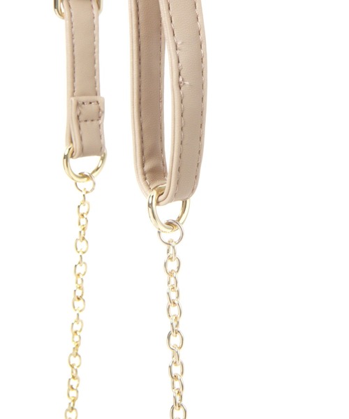 GLOBAL WORK（グローバルワーク）の「フワフワ縦型チェーンBAG/983945（ショルダーバッグ・キッズ・ホワイト/ベージュ・FREE）」の8枚目の写真