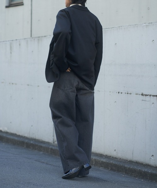 COLONY 2139（コロニートゥーワンスリーナイン）の「ワイドストレートデニム（デニムパンツ・メンズ・ブラック系その他/ブラック・MEDIUM/LARGE）」の20枚目の写真