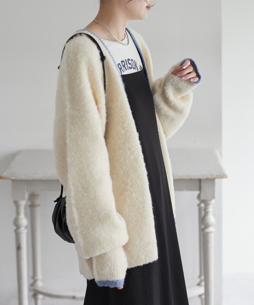 CIAOPANIC TYPY（チャオパニックティピー）の「2WAY配色ブークレニット