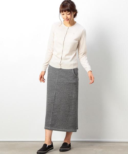 coen（コーエン）の「ニットソーカーディガン15SS ２（カーディガン/ボレロ・レディース・オフホワイト/ワインレッド/ケリー/ライトブルー・MEDIUM/LARGE）」の16枚目の写真