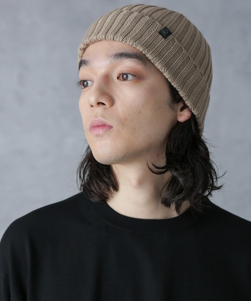 RACAL（ラカル）の「RACAL/別注 standard knit cap（ニットキャップ/ビーニー・メンズ・ラベンダー/モカ/イエロー/チャコール/ブルー系その他・FREE）」の14枚目の写真