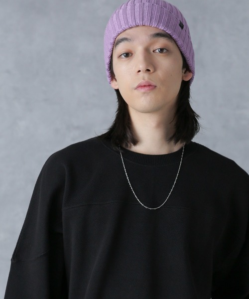 RACAL（ラカル）の「RACAL/別注 standard knit cap（ニットキャップ/ビーニー・メンズ・ラベンダー/モカ/イエロー/チャコール/ブルー系その他・FREE）」の21枚目の写真