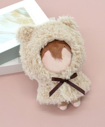 Appel Toi（アペルトワ）の「【15cmぬい推奨サイズ】ぬいぐるみ ぬい活 ぬい撮り kpopdoll ドール ぬい服 着せ替え コスチューム アニマル ポンチョ（その他雑貨）」