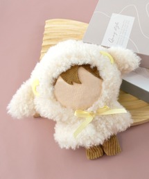 Appel Toi（アペルトワ）の「【15cmぬい推奨サイズ】ぬいぐるみ ぬい活 ぬい撮り kpopdoll ドール ぬい服 着せ替え コスチューム アニマル ポンチョ（その他雑貨）」